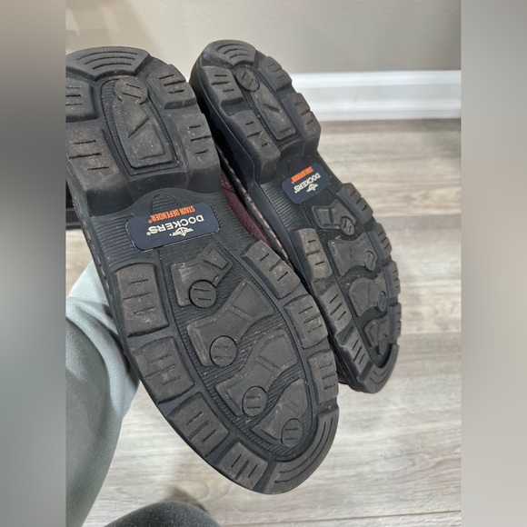 Dockers Stain Defender Mens Brown Lace Up Oxfords Brown Leather Size Mens 8 - Picture 5 of 9